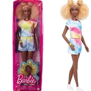 Blonde Afro Barbie